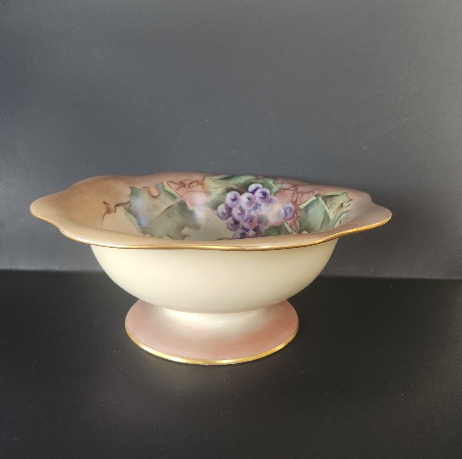 LENOX - BELLEK  Brentwood St Joseph Academy Pedestal Serving Bowl, 1937