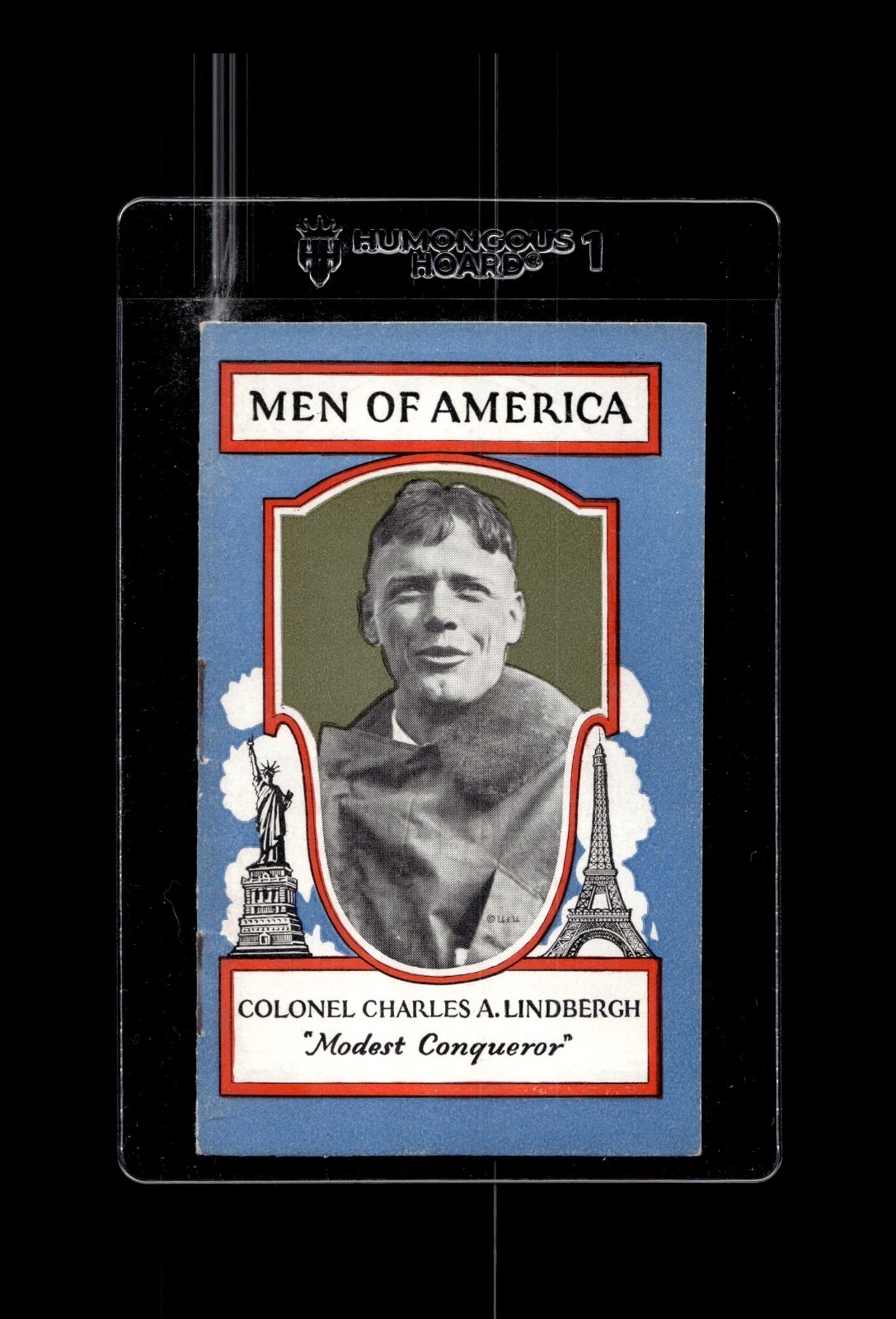 1928-29 H572 Men of America #5 Charles Lindbergh Aviation Pioneer Booklet 1928-29 H572 Men of America #5 Charles Lindbergh Aviation Pioneer Booklet