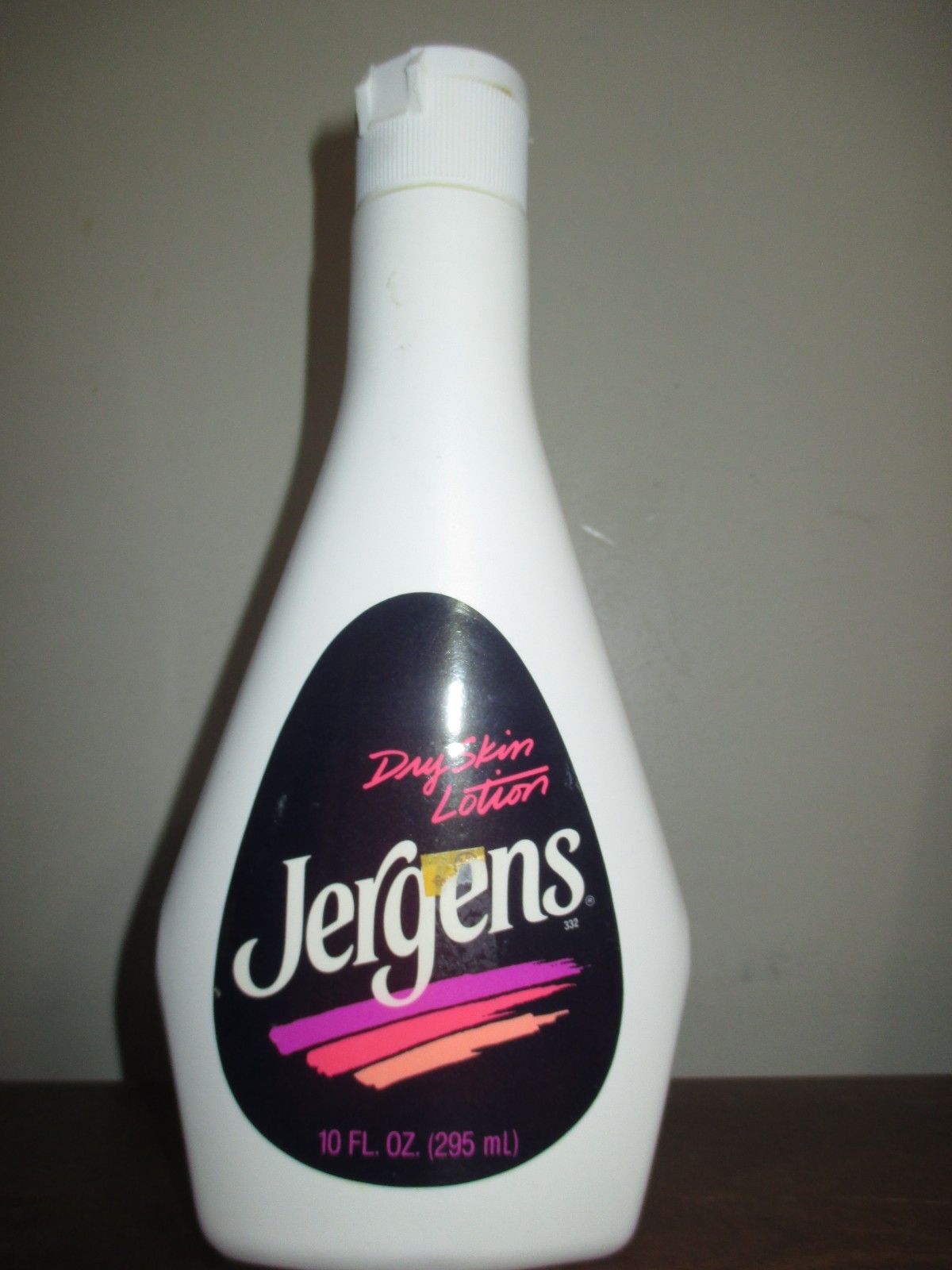 Vintage Jergens Dry Skin Lotion 10oz Classic Pink Logo