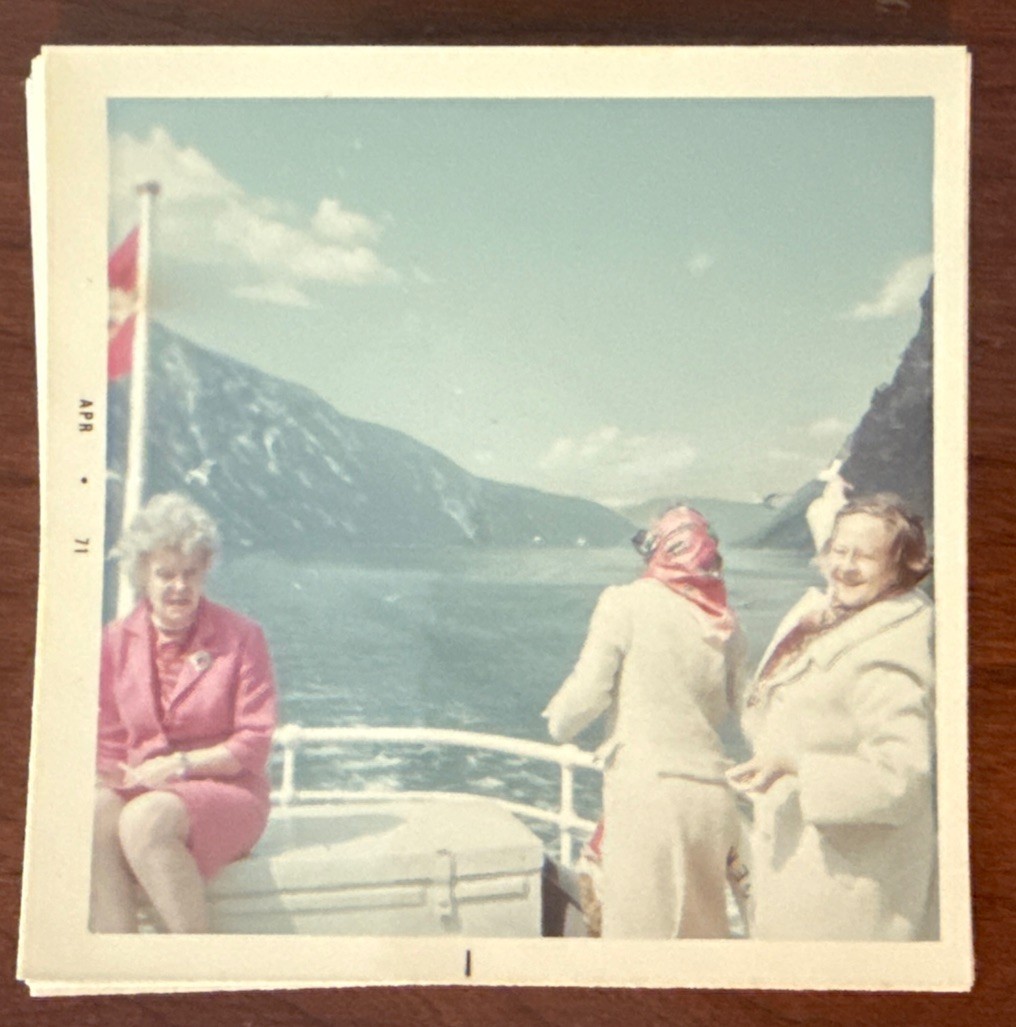 70 Vintage 1969-70 Europe Travel Photos Italy Norway Germany Kodak + Notes