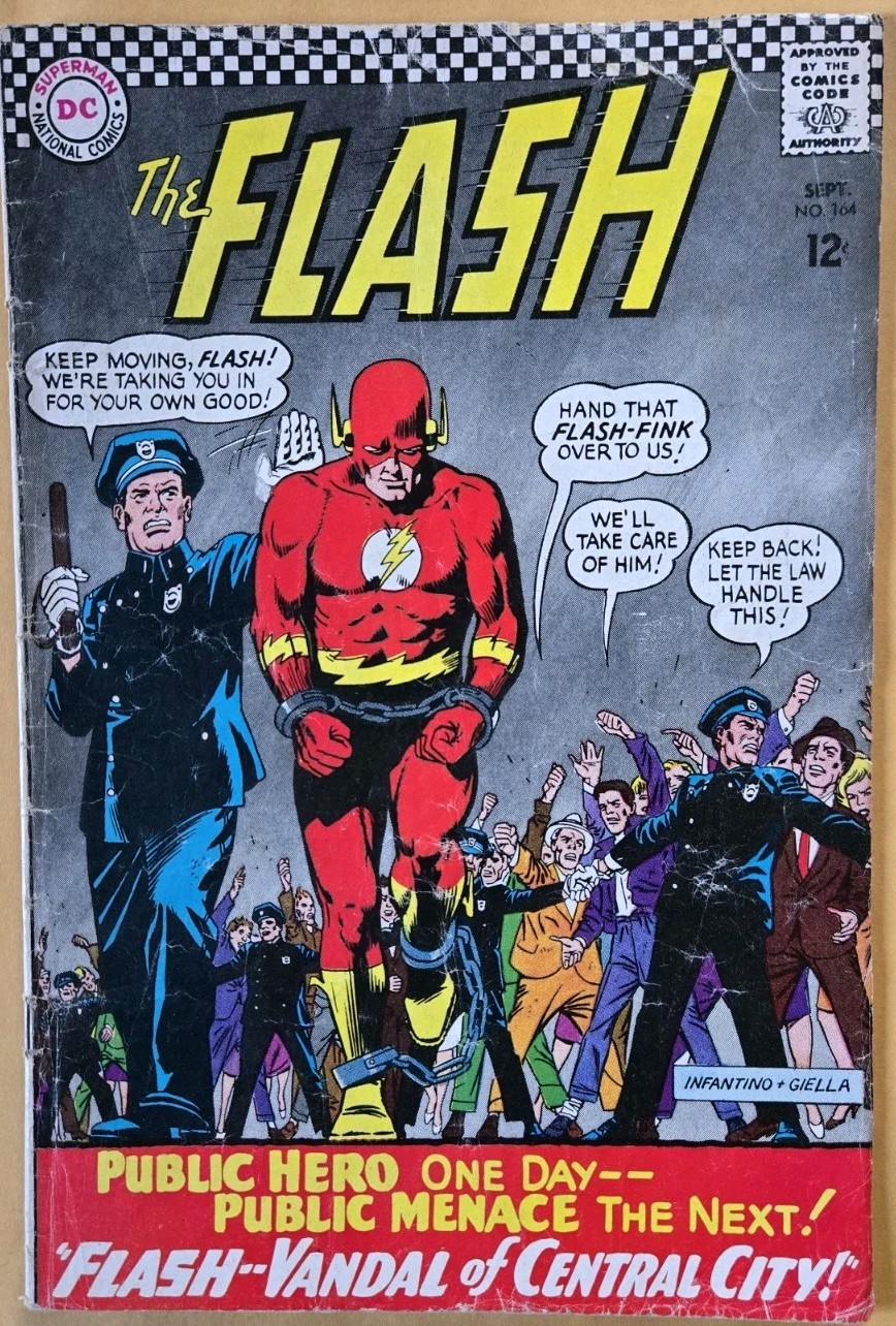 The Flash #164 VG (4.0) DC Comics 9/66