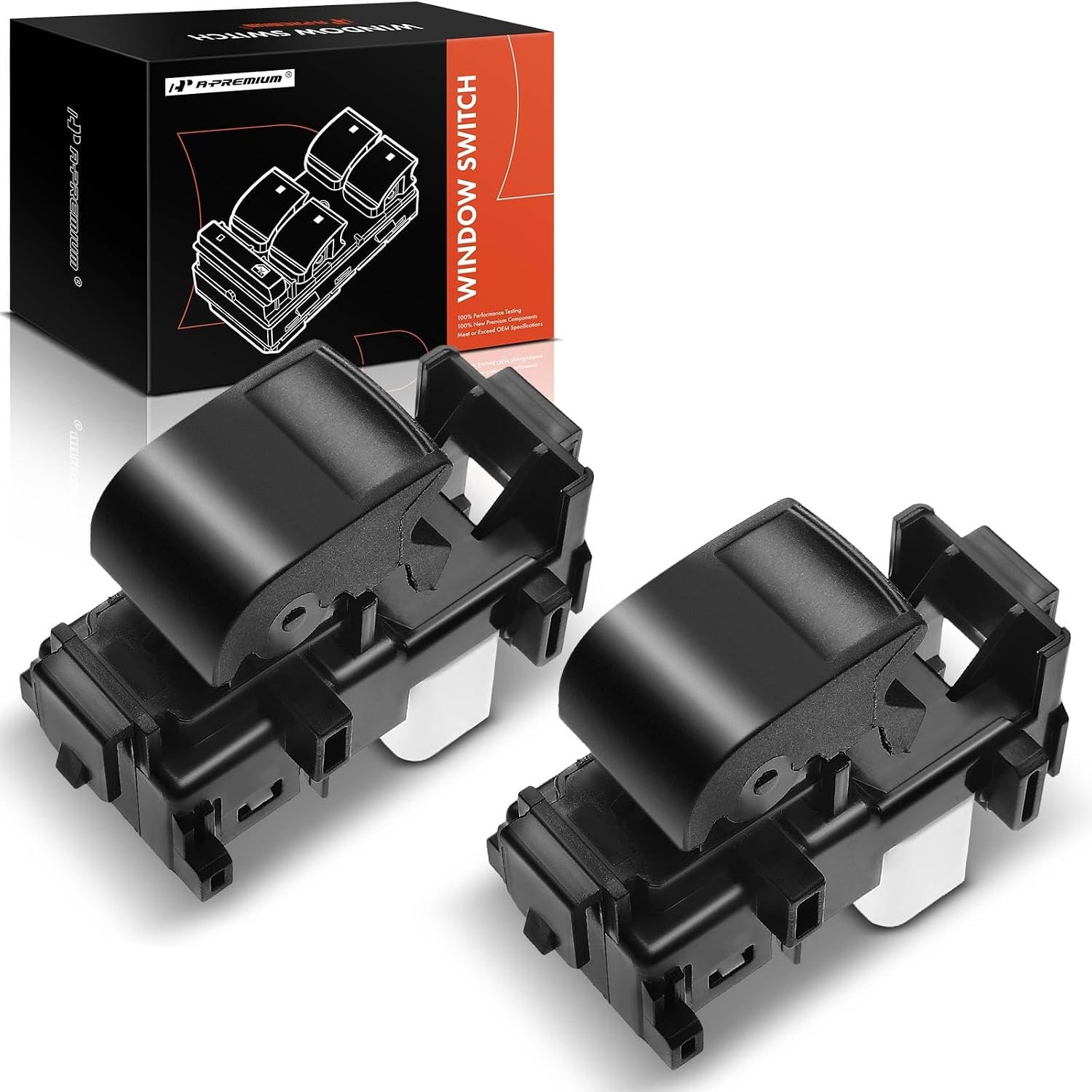 A-Premium 2 PCS Power Window Switch Kit, Rear Side