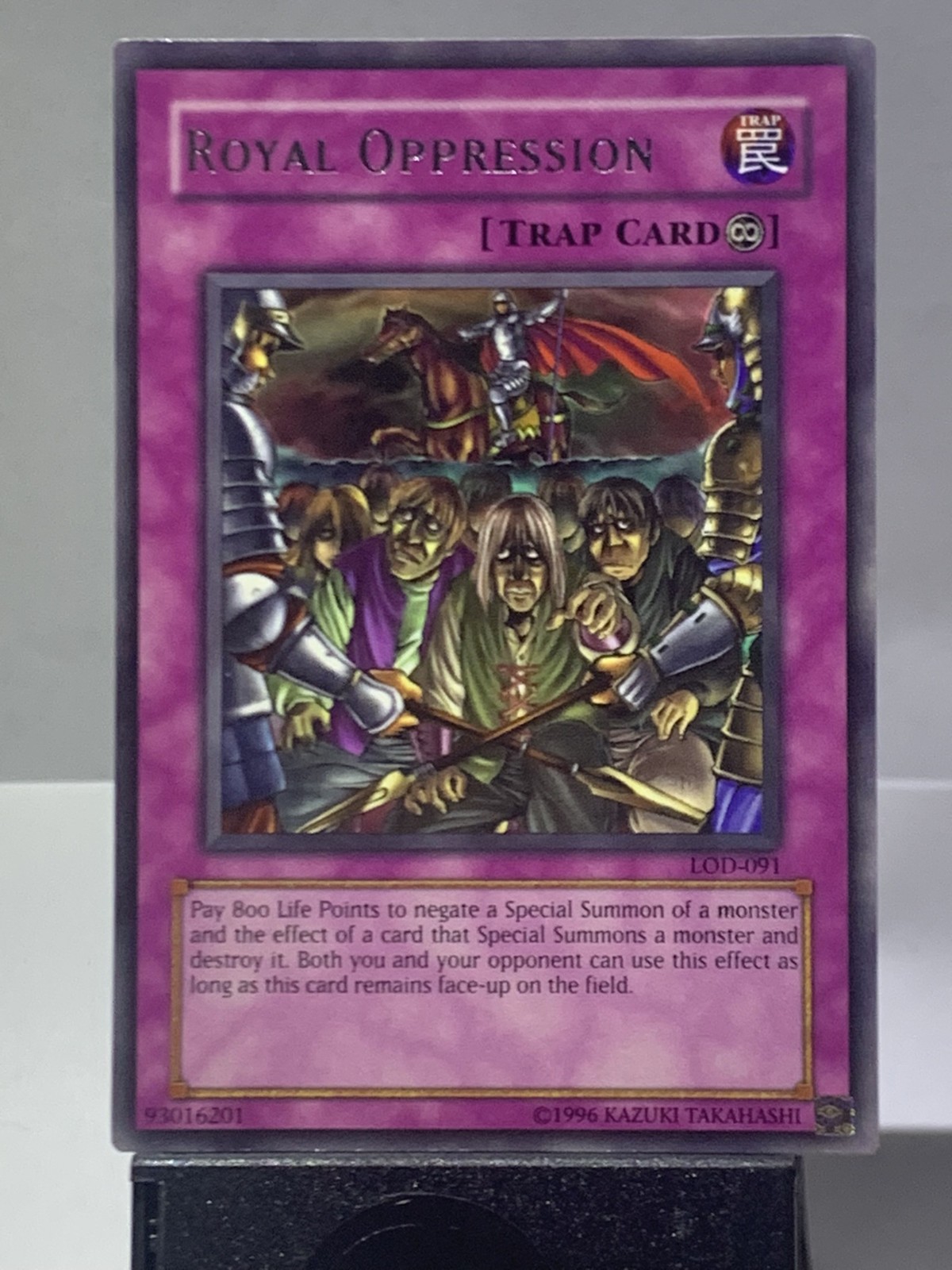 Royal Oppression | Yu-Gi-Oh | TCG | LOD-091 | MP | Rare | Unlimited | Edison