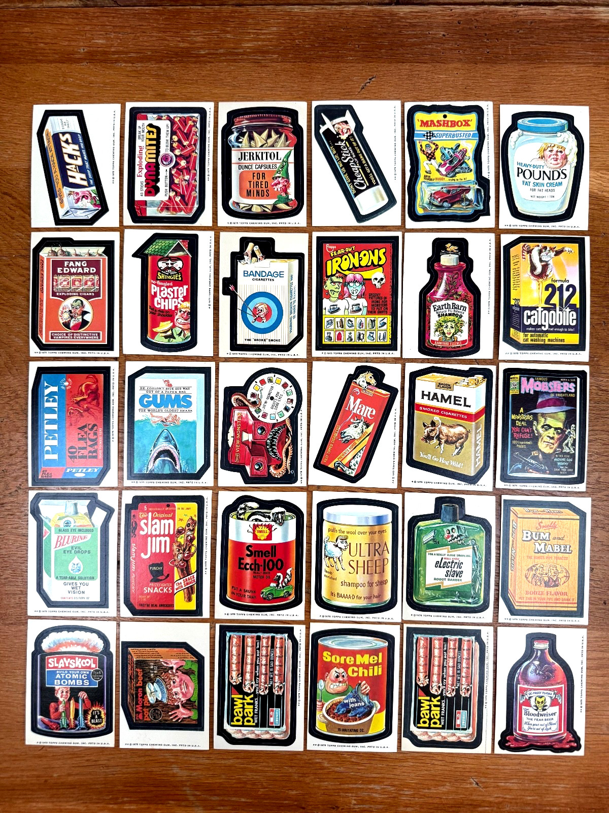 1975 Topps Wacky Packages 15th Series Individual Cards You Pick NM to MINT