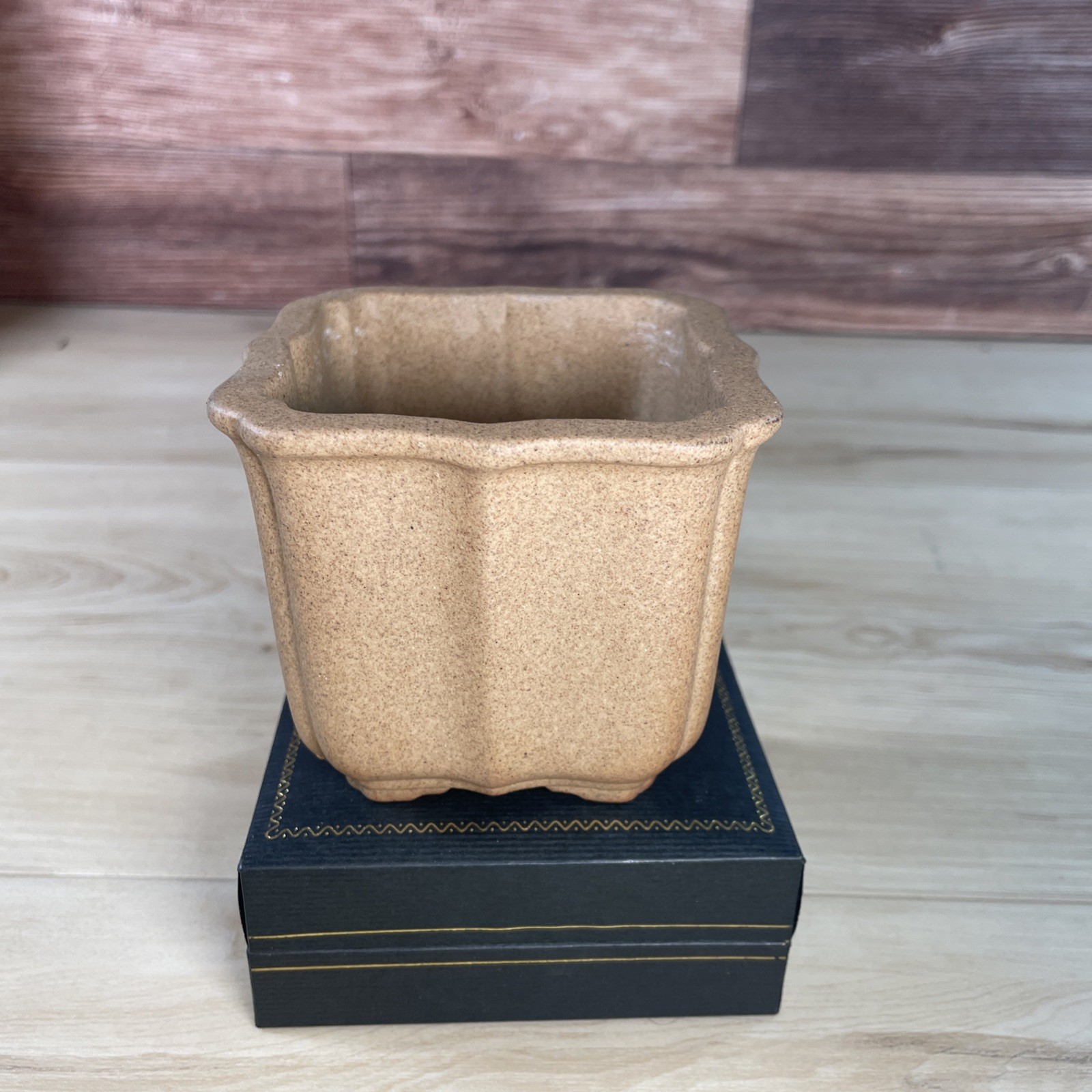 Takahashi San Francisco Made In Japan Small Cascade Bonsai Pot Vintage