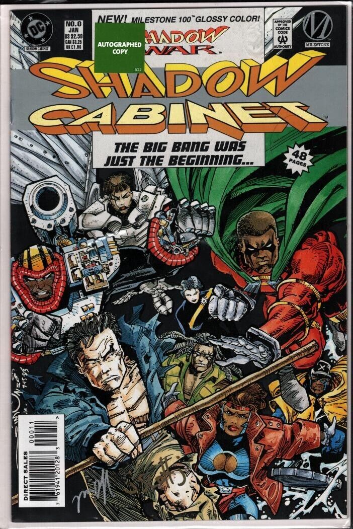 40140: DC Comics SHADOW CABINET #1 VF Grade