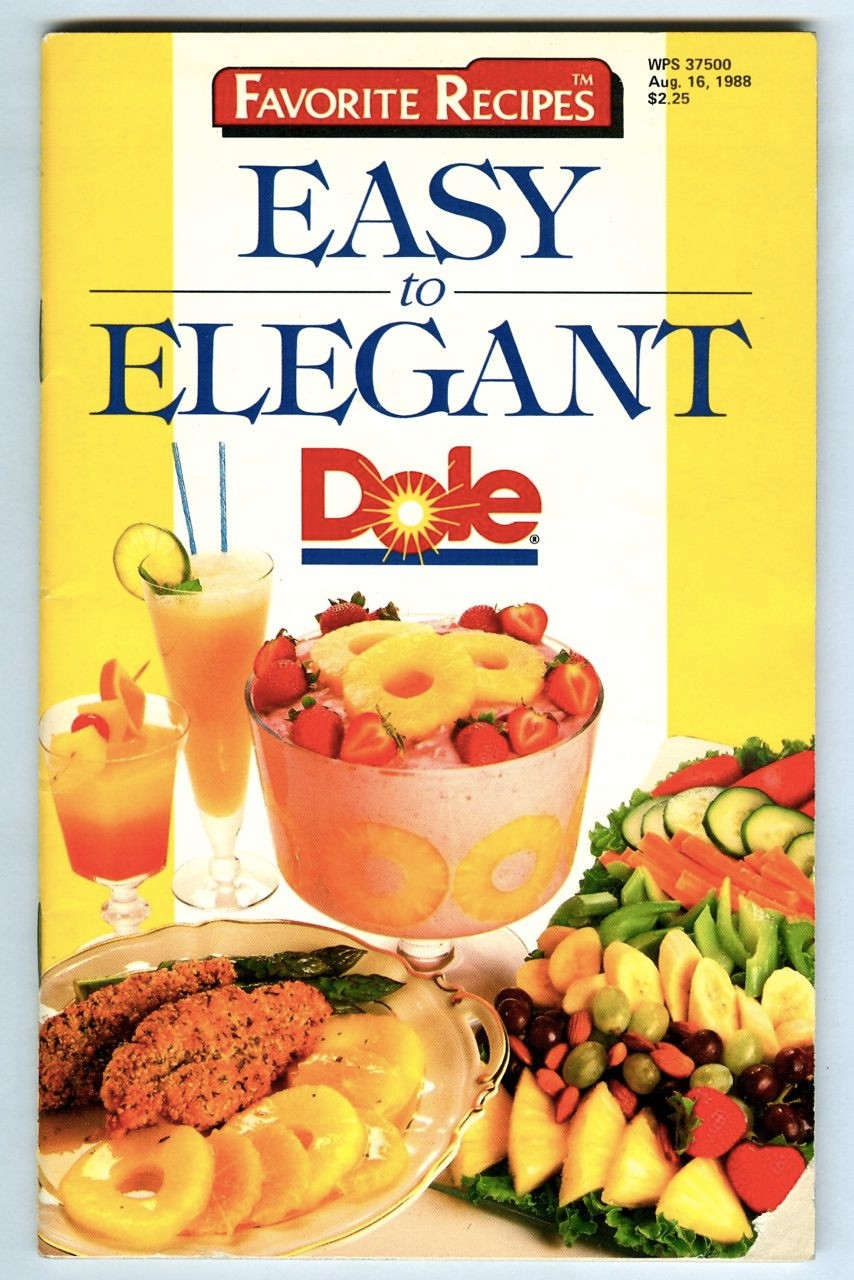 Vintage 1988 DOLE \