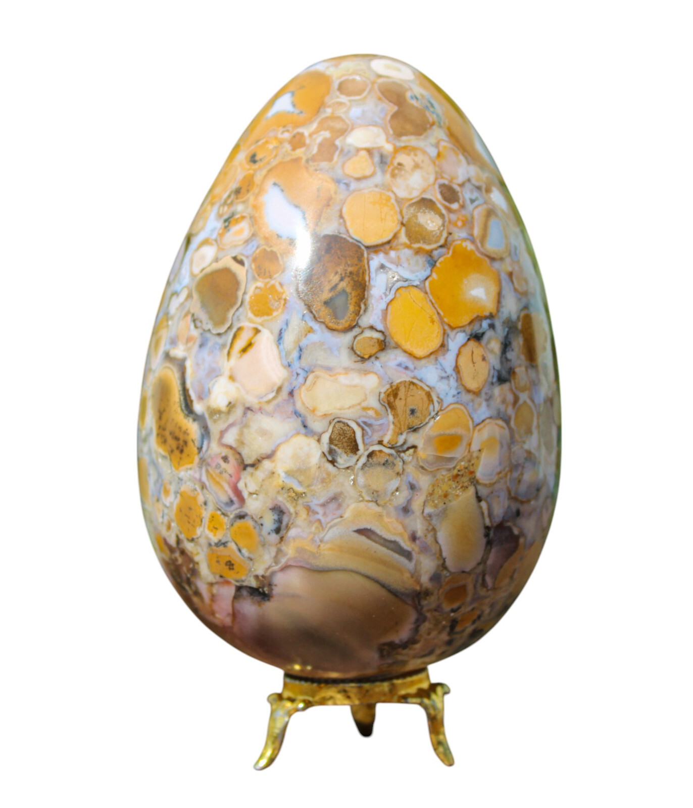 125MM Superb King Cobra Jasper Crystal Quartz Healing Reiki Energy Stone Egg 125MM Superb King Cobra Jasper Crystal Quartz Healing Reiki Energy Stone Egg
