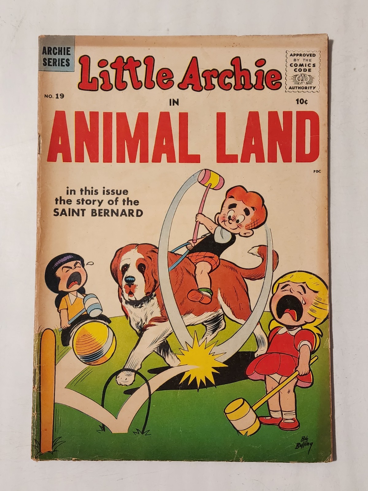 Little Archie in Animal Land #18 1958 Archie Comics Bob Bolling Cover