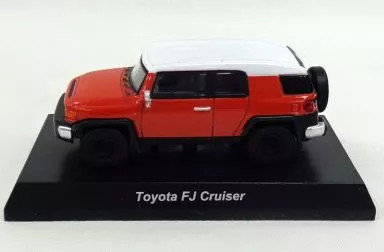 1/64 Kyosho Toyota FJ Cruiser Orange Minicar Collection 2 Diecast
