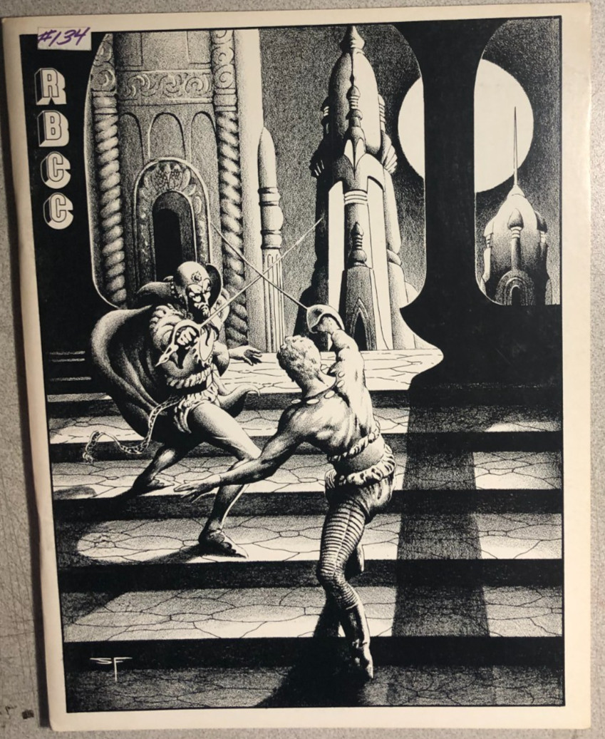 RBCC #134 Rocket\'s Blast Comicollector fanzine (1977) Flash Gordon covers FINE