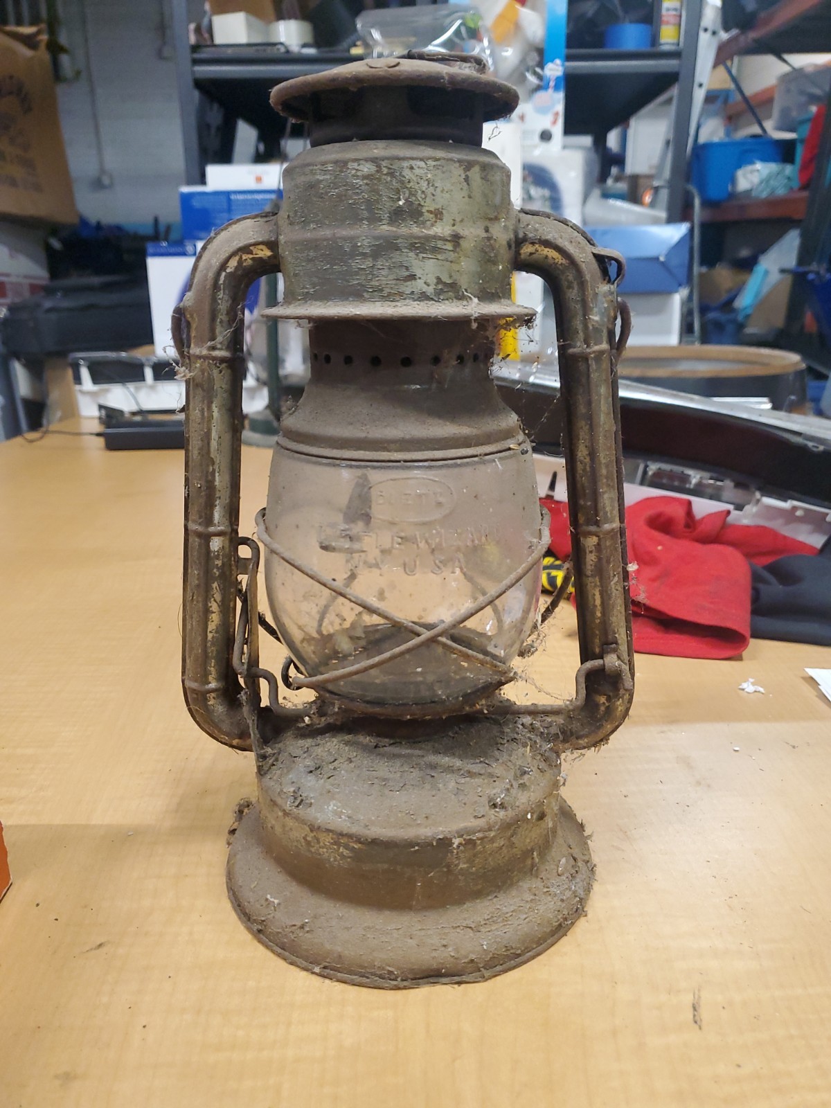 Antique Dietz NY, USA Little Wizard Oil Lantern #3