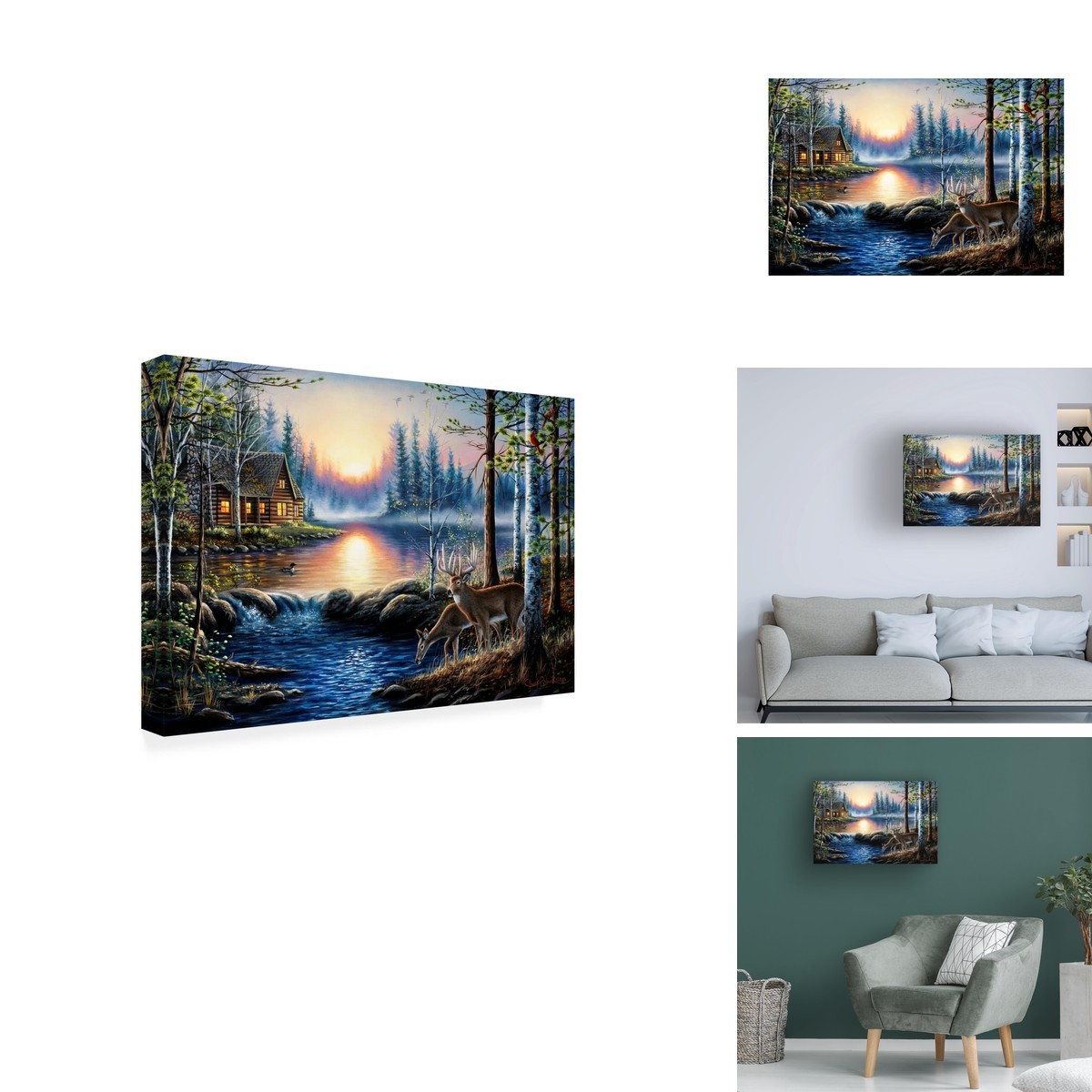 Trademark Fine Art Chuck Black 'Total Bliss' Canvas Art 16''x24''