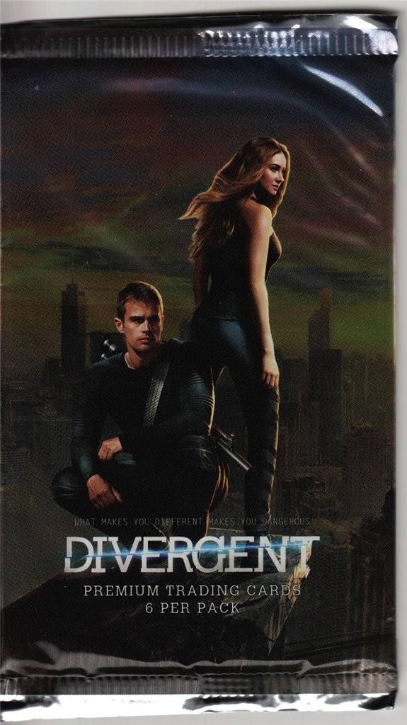 2014 Neca Divergent (Movie) Trading Card Pack