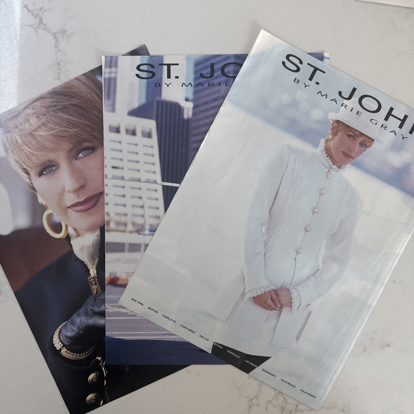 1994 • St. John by Marie Gray  print ad • 90s Fashion CA.37