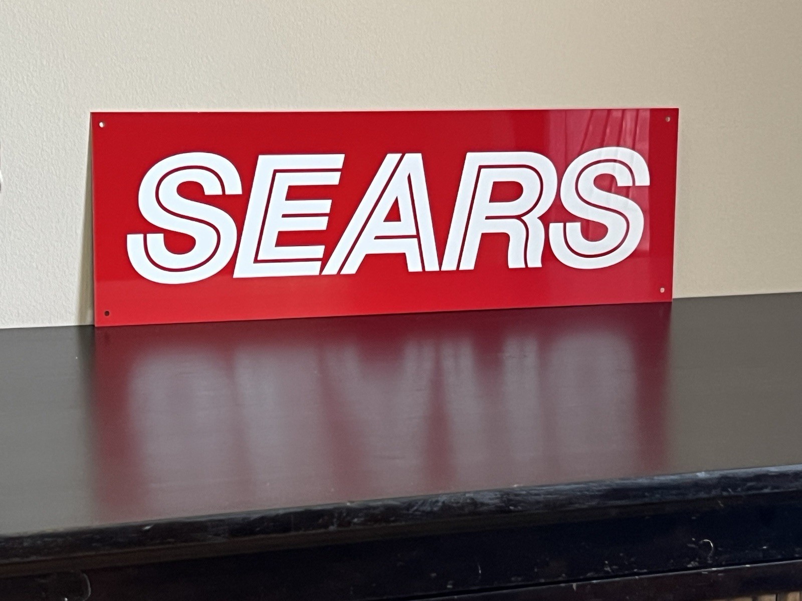 18 Inch SEARS department Store  Vintage Style Metal Sign