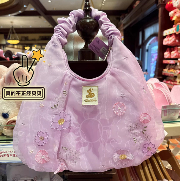 Genuine HongKong Disney 2026 Tangled Rapunzel Cute Handle Bag Shoulder Bag New Genuine HongKong Disney 2026 Tangled Rapunzel Cute Handle Bag Shoulder Bag New