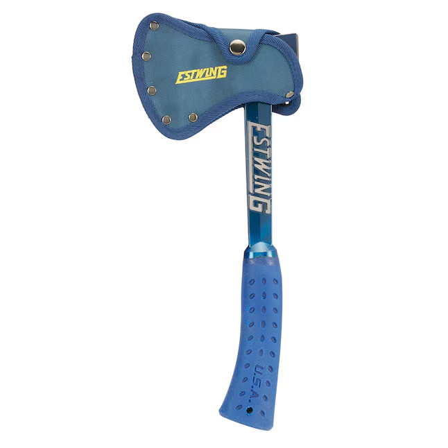 Estwing 2.25-lb Forged steel Camp axe with 11.0-in Steel Handle 1020667 Estwing 2.25-lb Forged steel Camp axe with 11.0-in Steel Handle 1020667