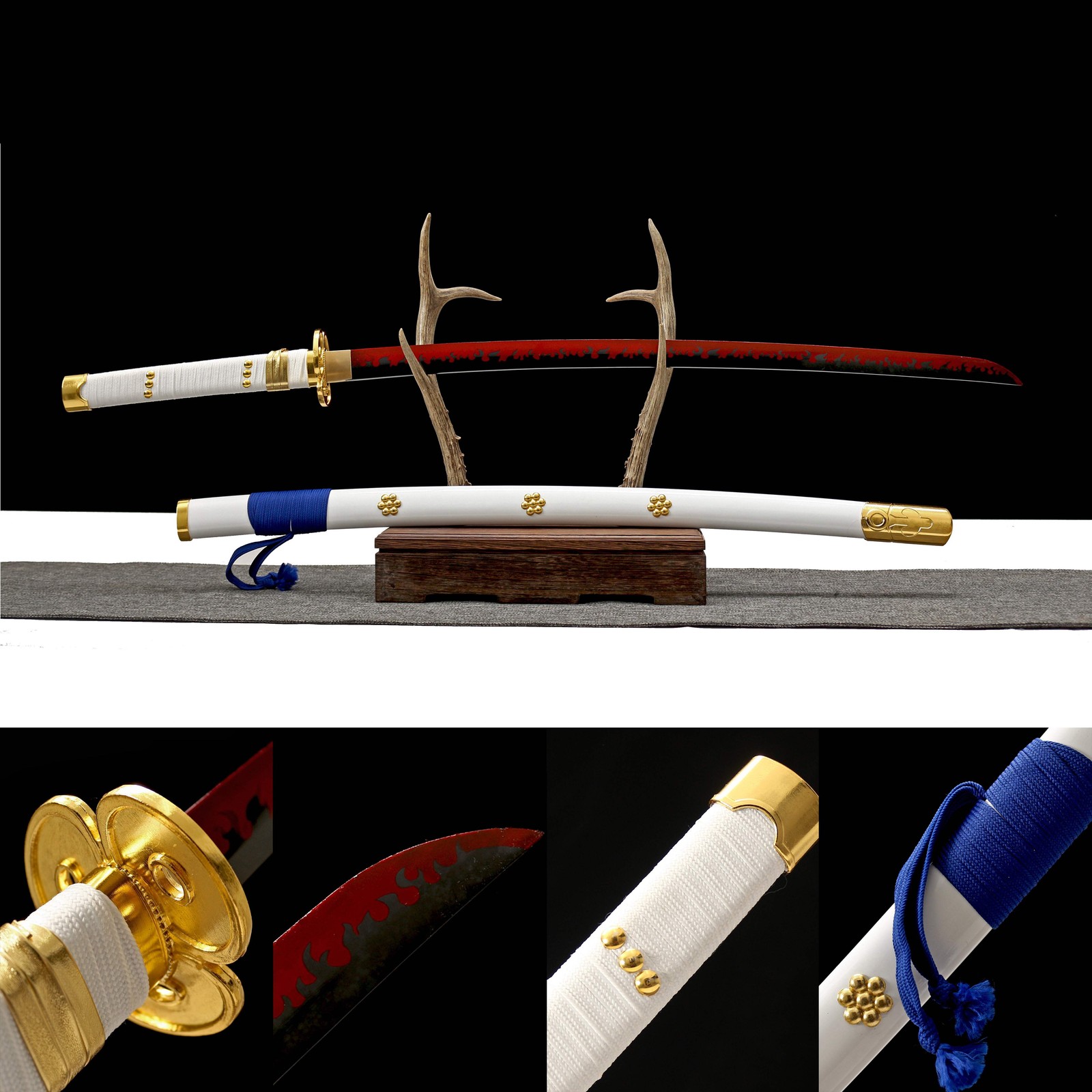 One Piece Ame no Habakiri Katana (Platinum)