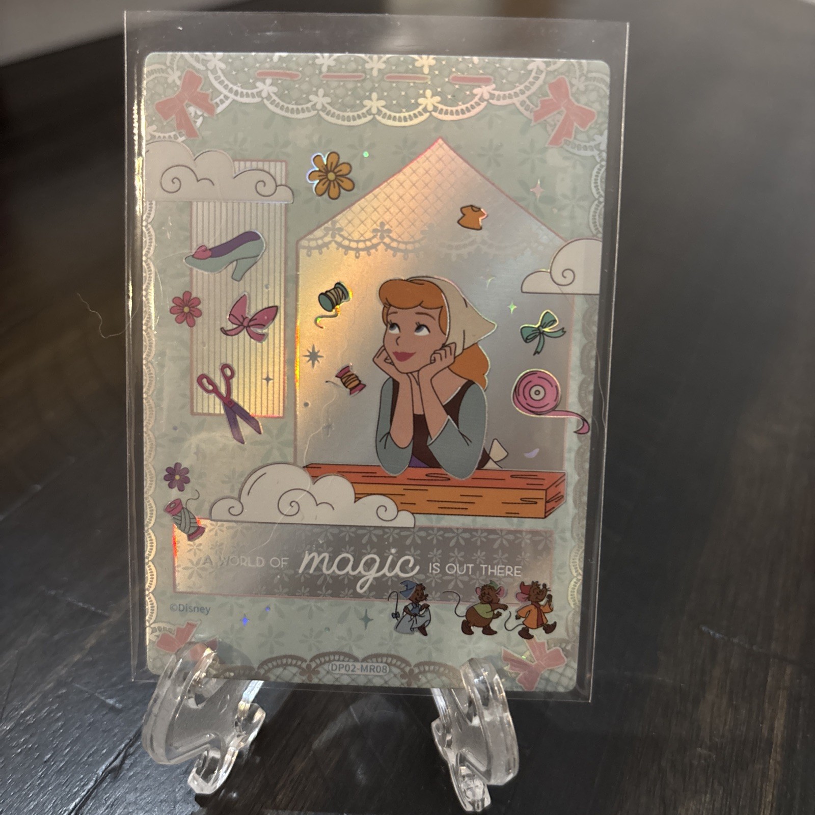 Cinderella - Card Fun Disney Princess Diary Collectible Card #DP02-MR08