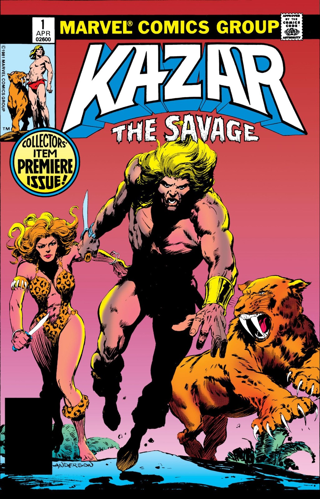 Ka-zar The Savage Omnibus HC Marvel Comics