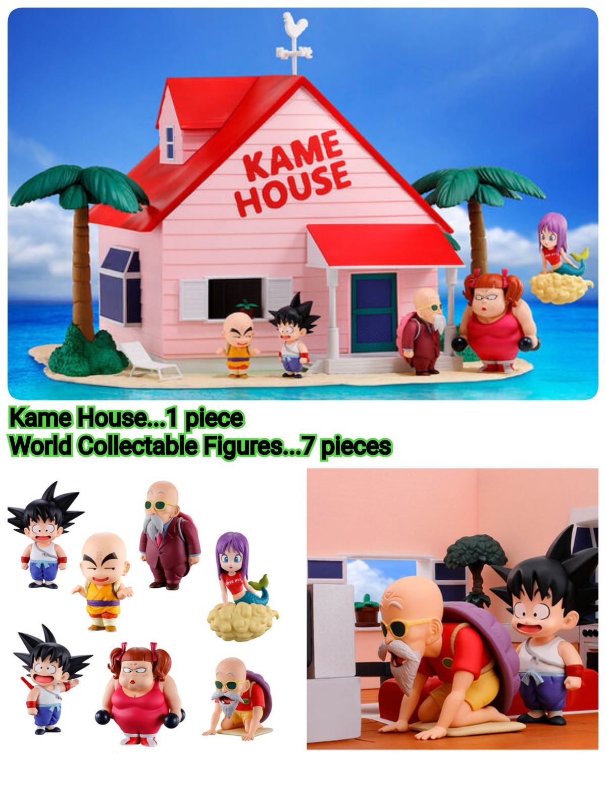Pre-order: Dragon Ball World Collectable Figure PREMIUM - Kame House Set - Pre-order: Dragon Ball World Collectable Figure PREMIUM - Kame House Set -