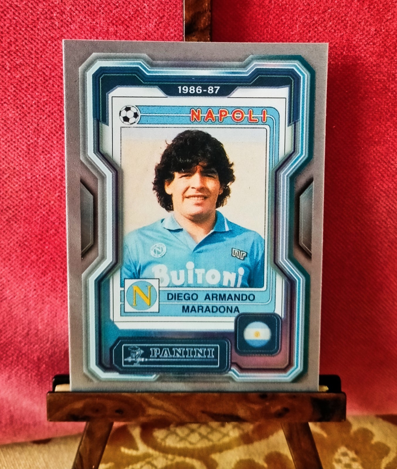 Panini Footballers 2026/27 - Diego Armando Maradona 1986/87 Sticker #499 Naples 
