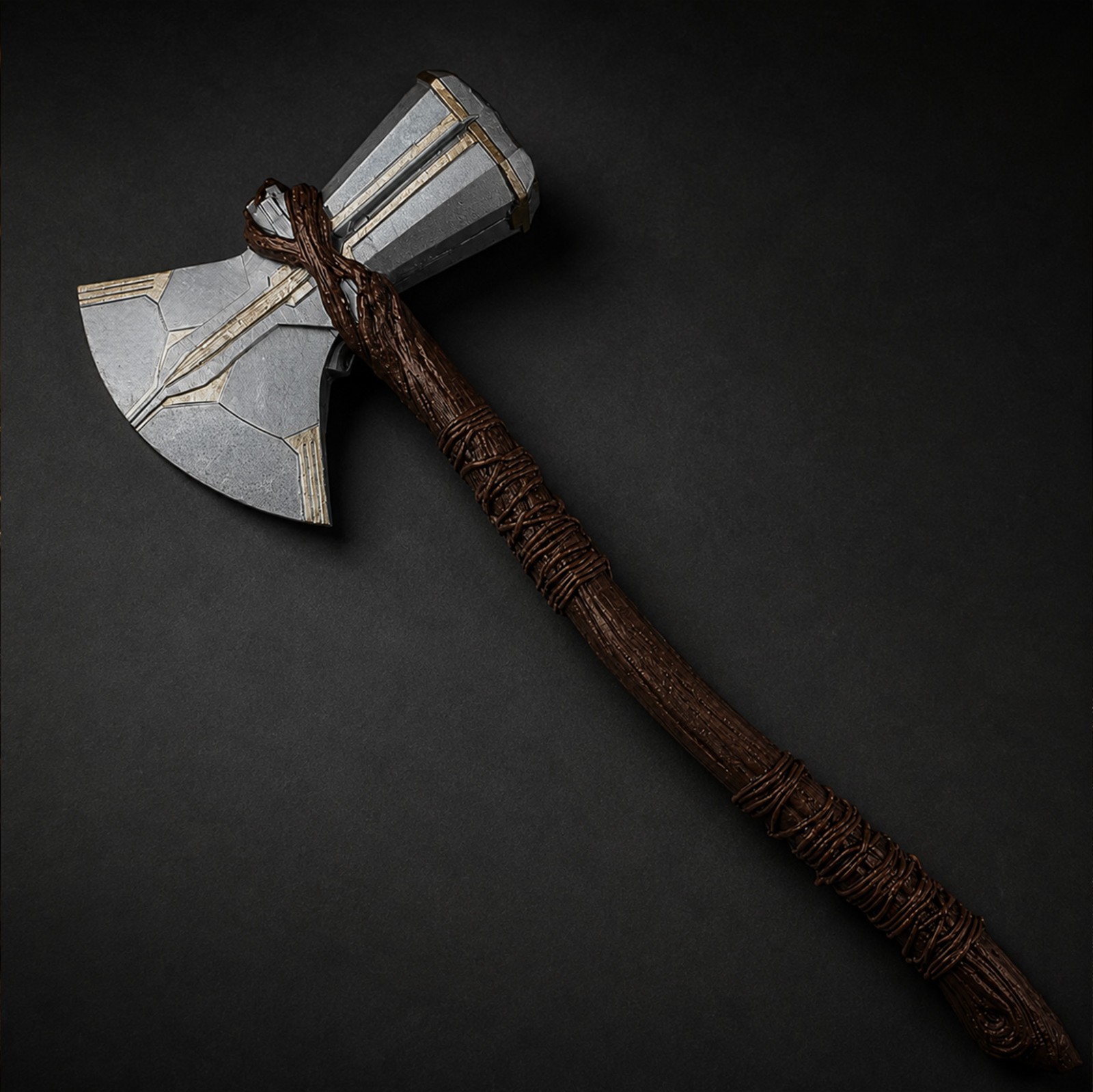 Thor Stormbreaker Foam Axe Replica - Life Size Marvel Avengers Cosplay LARP Prop