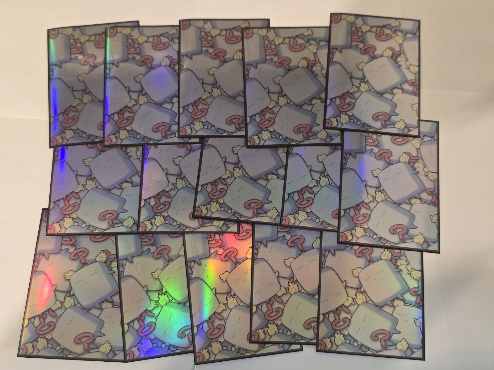 15x Yu-Gi-Oh Custom Extra Deck Sleeves Mokey Mokey (Holo)