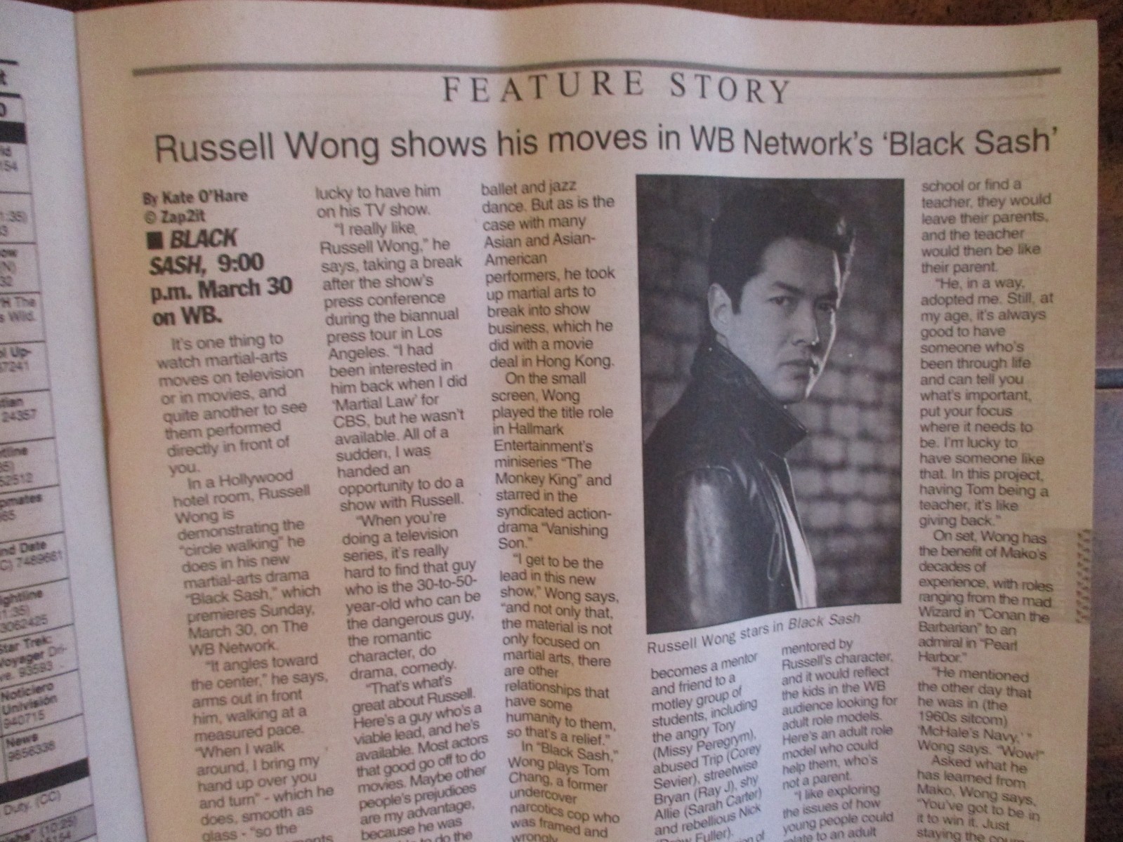 3/30/2003 Bradenton(Fl.)TV Mag(RUSSELL  WONG/PENELOPE ANN MILLER/RUDY  GIULIANI)