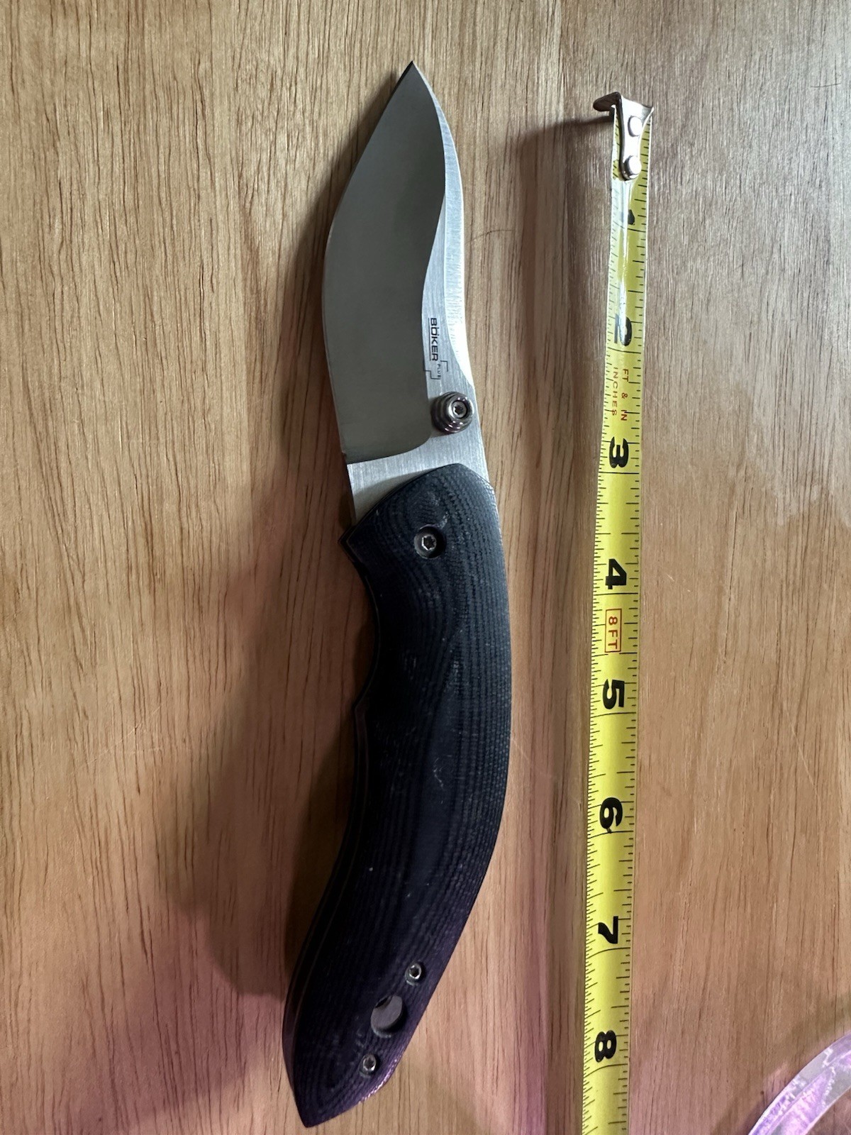 Boker Plus Anso Whale Folding Pocket Knife G10 Handle Discontinued Rare Boker Plus Anso Whale Folding Pocket Knife G10 Handle Discontinued Rare