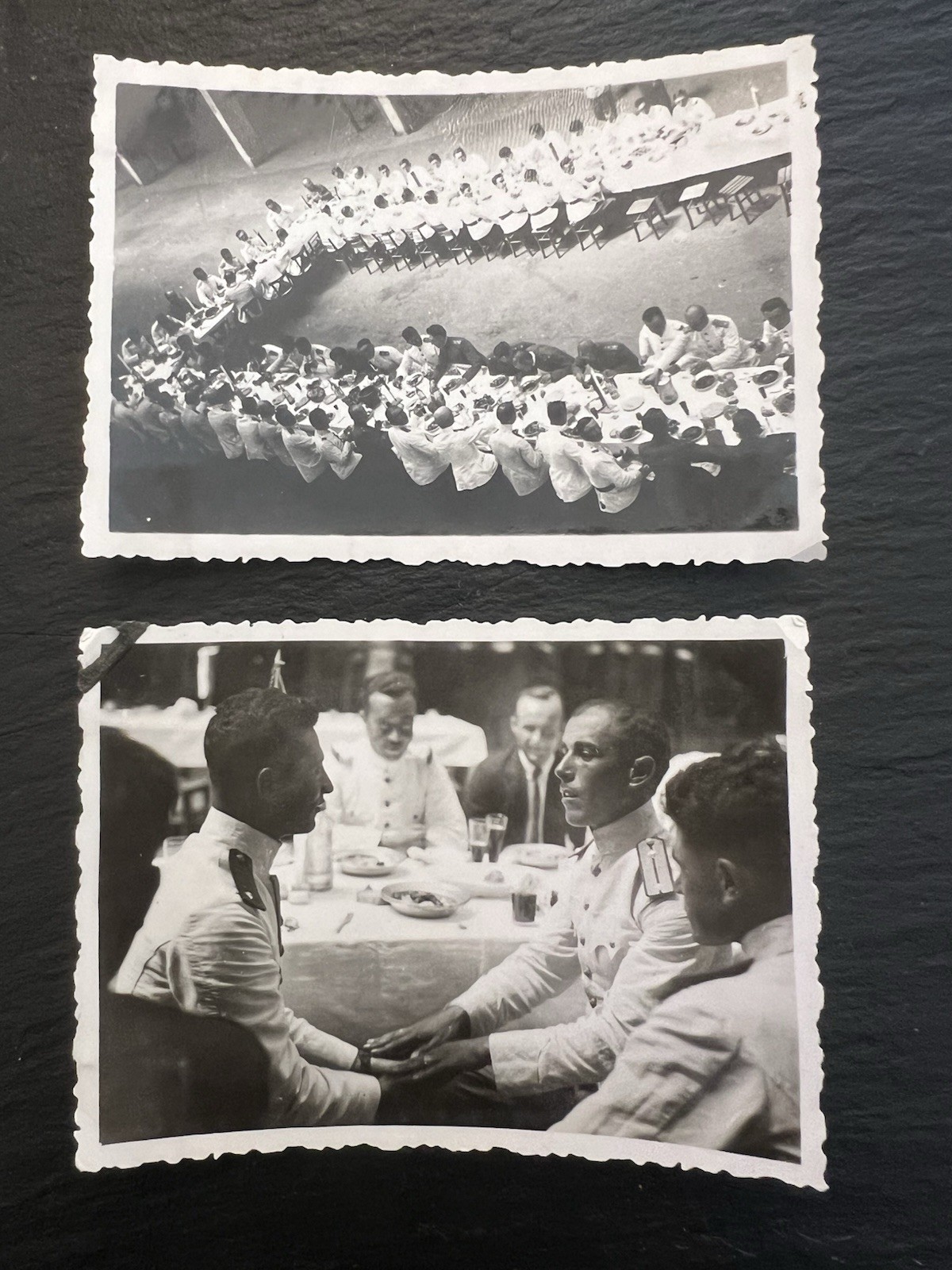 Vintage Bulgarian Army Officers Banquet Dining Feast Gala Photos 