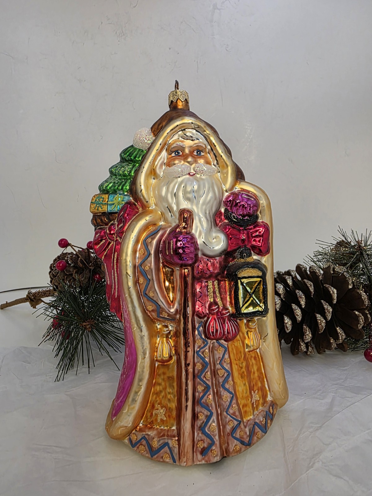 Christopher Radko Santa Provencale 8.5\
