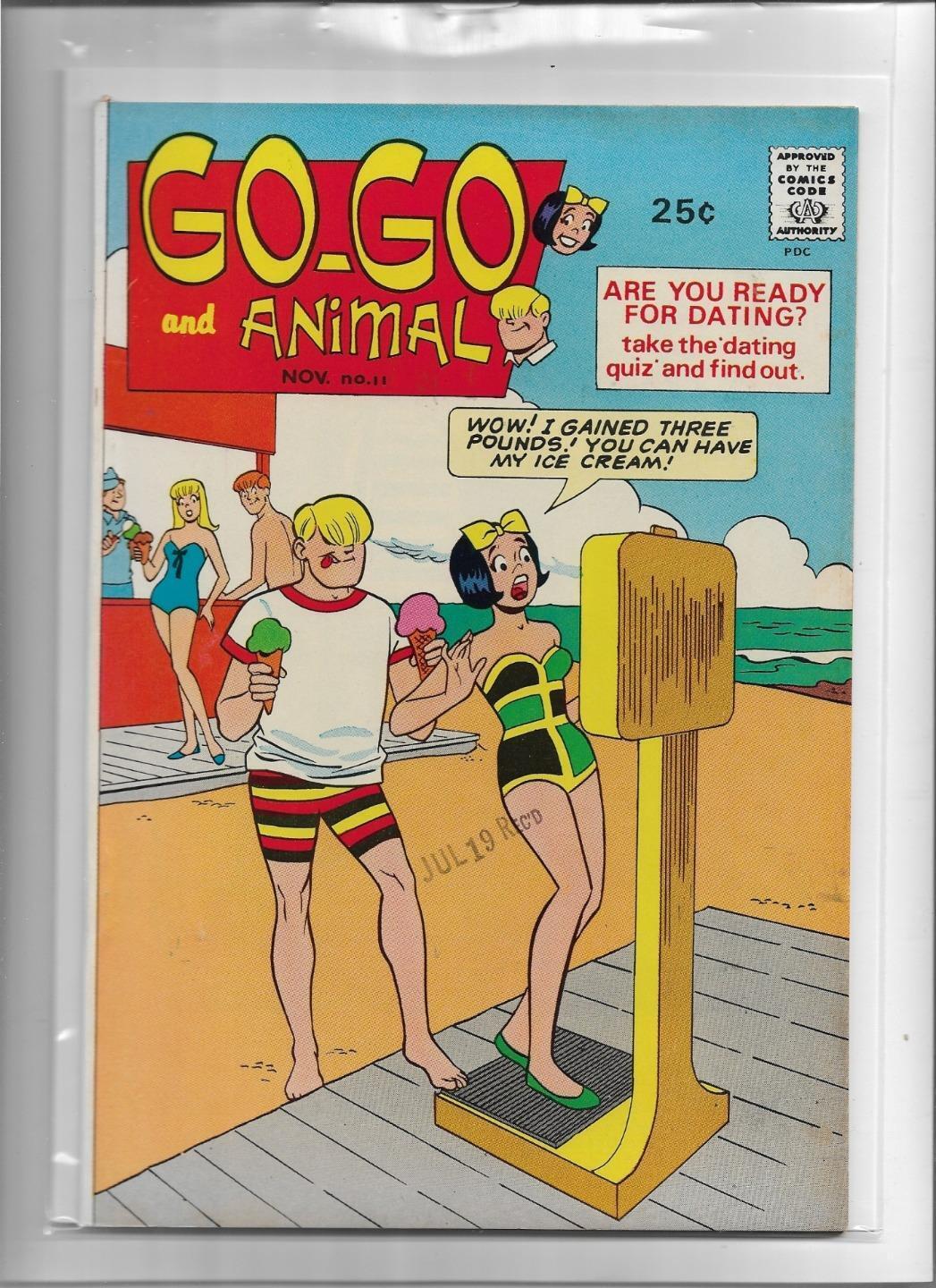 TIPPY'S FRIEND GO-GO AND ANIMAL #11 1968 VERY FINE- 7.5 4746