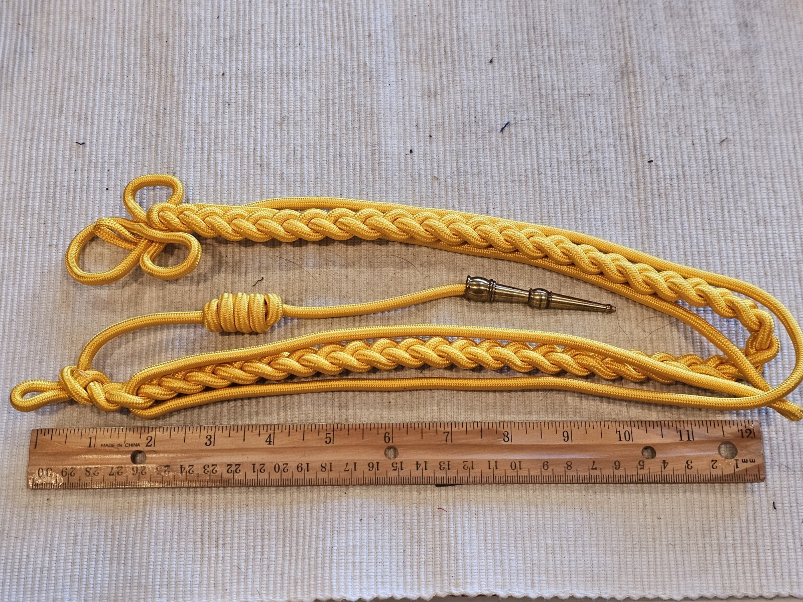 1950s 60s Korean War Vietnam Army Cold War Aide De Camp Cavalry Gold Rope L@@K