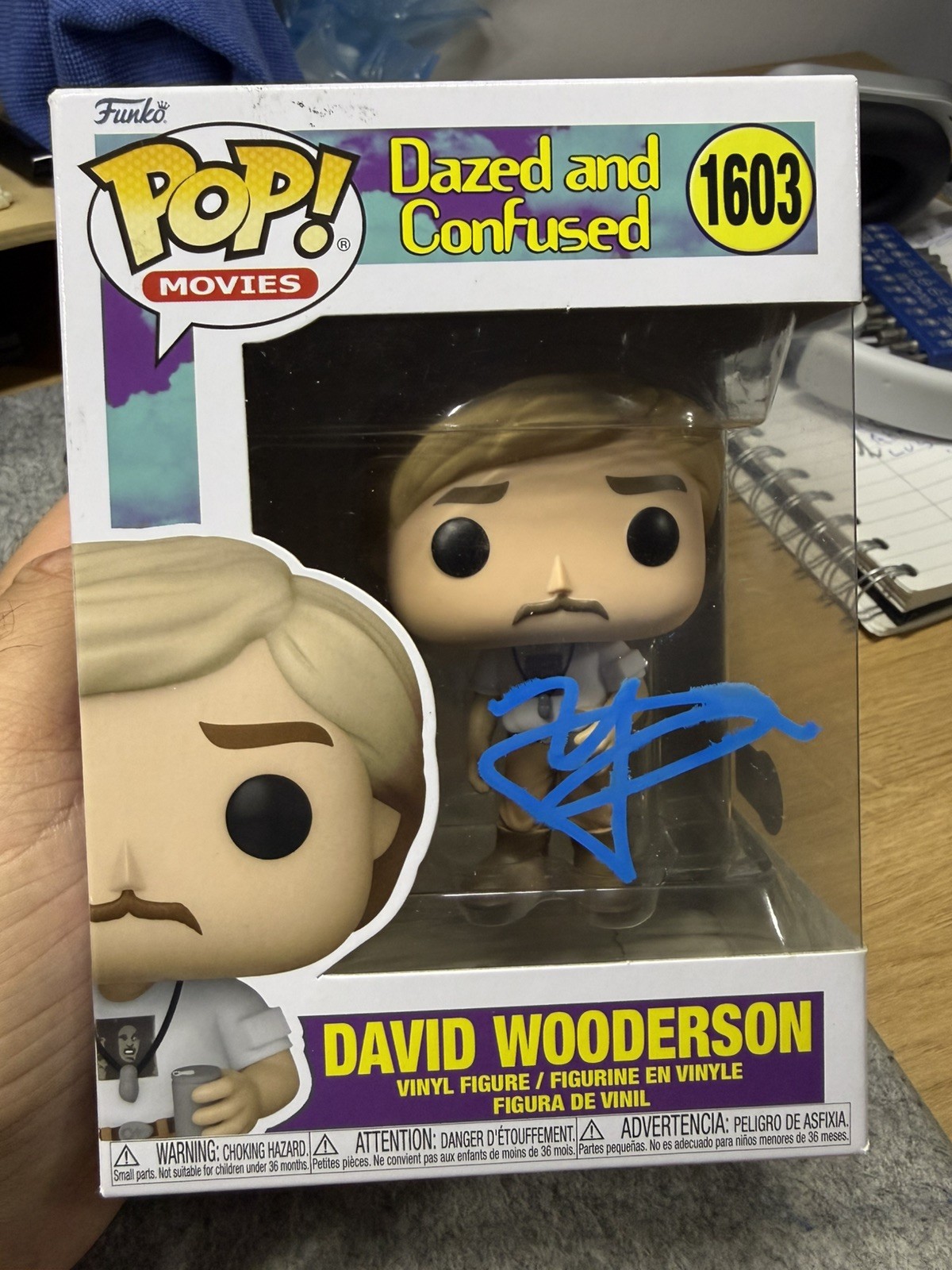 David Wooderson signed Funko Pop by Matthew McConaughey Autograph Beckett Dazed