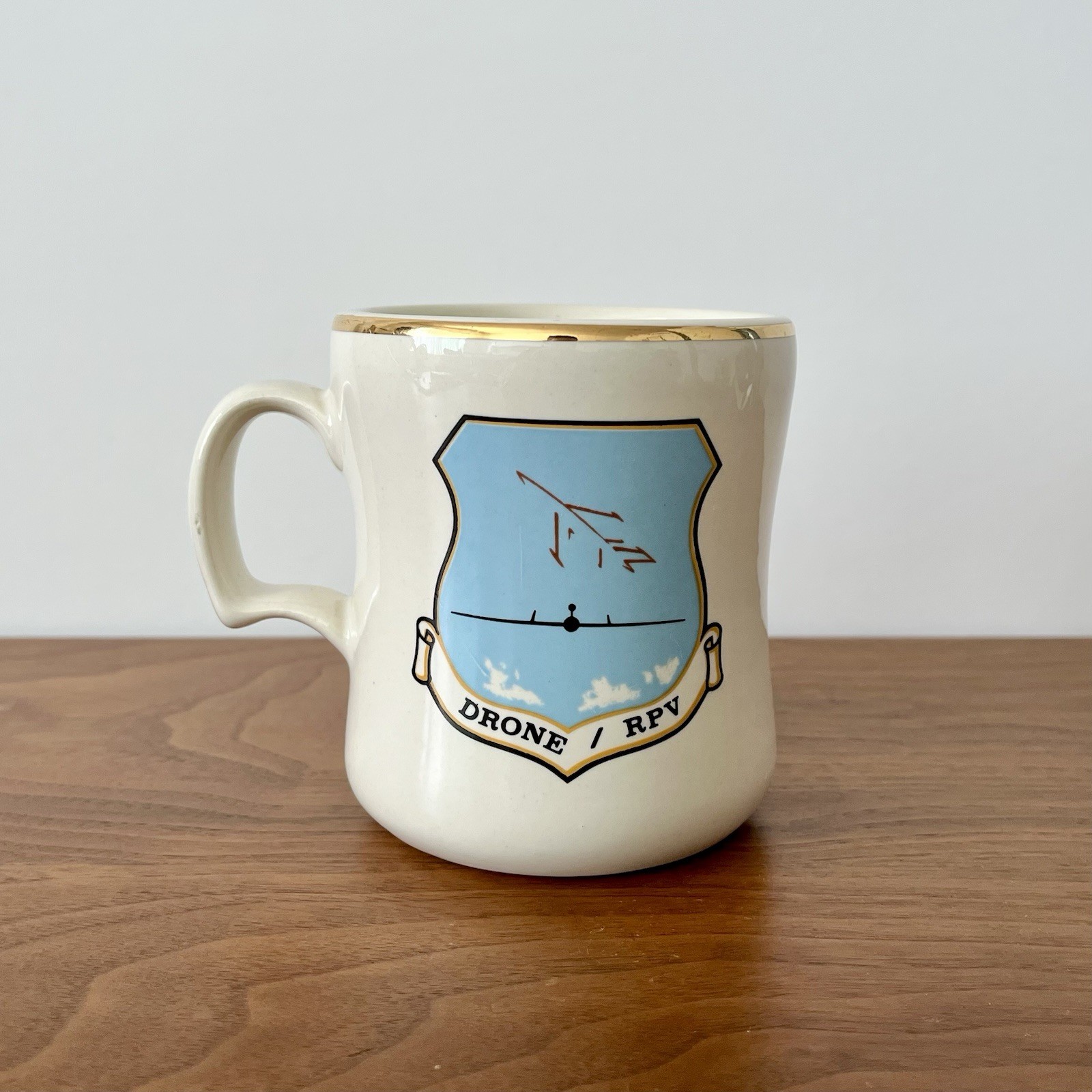 Rare Vintage Teledyne Ryan US Military Drone / RPV Program Coffee Mug Rare Vintage Teledyne Ryan US Military Drone / RPV Program Coffee Mug