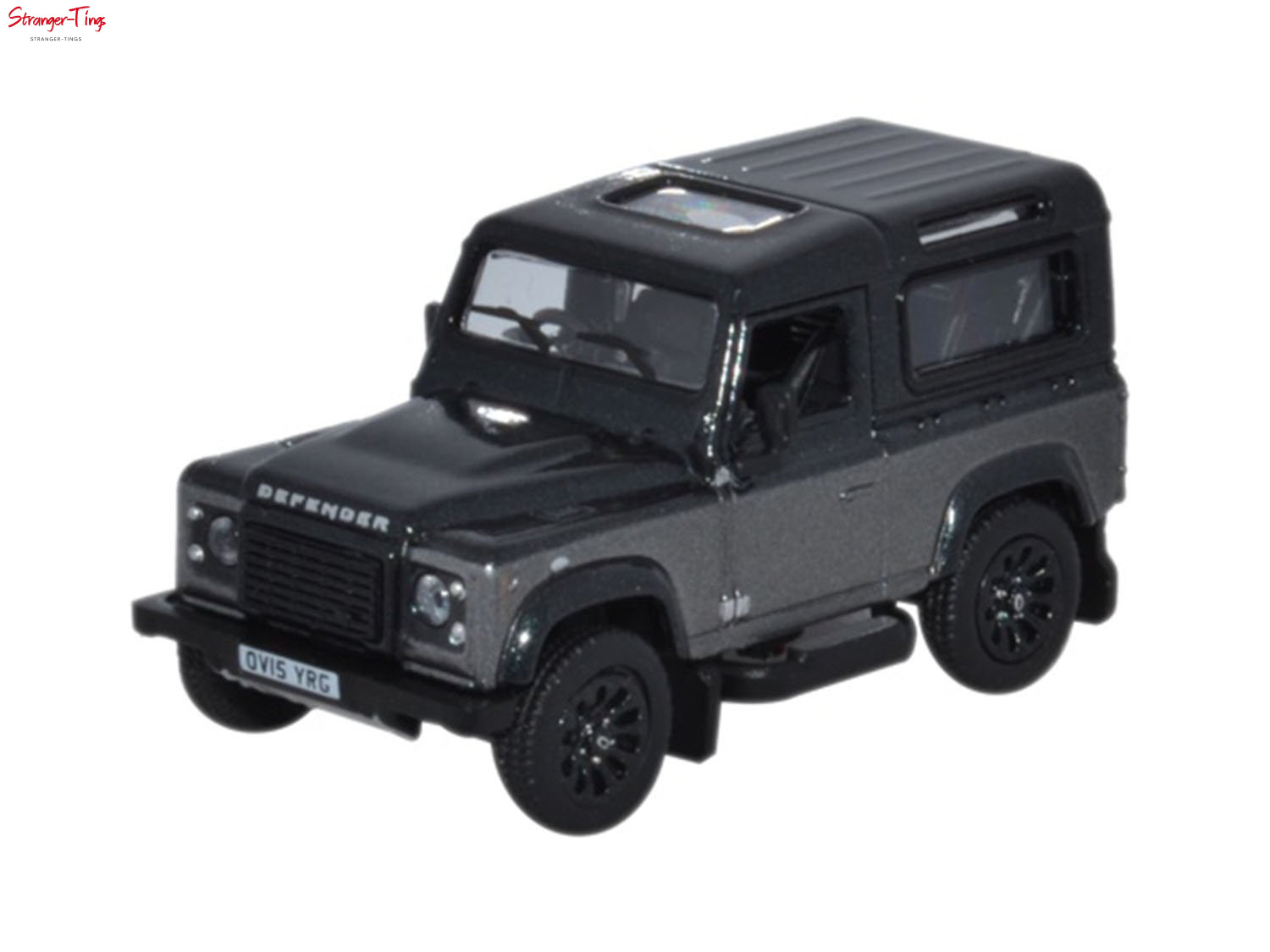 Oxford Diecast Land Rover Defender 90 Station Wagon Corris Grey 1:76