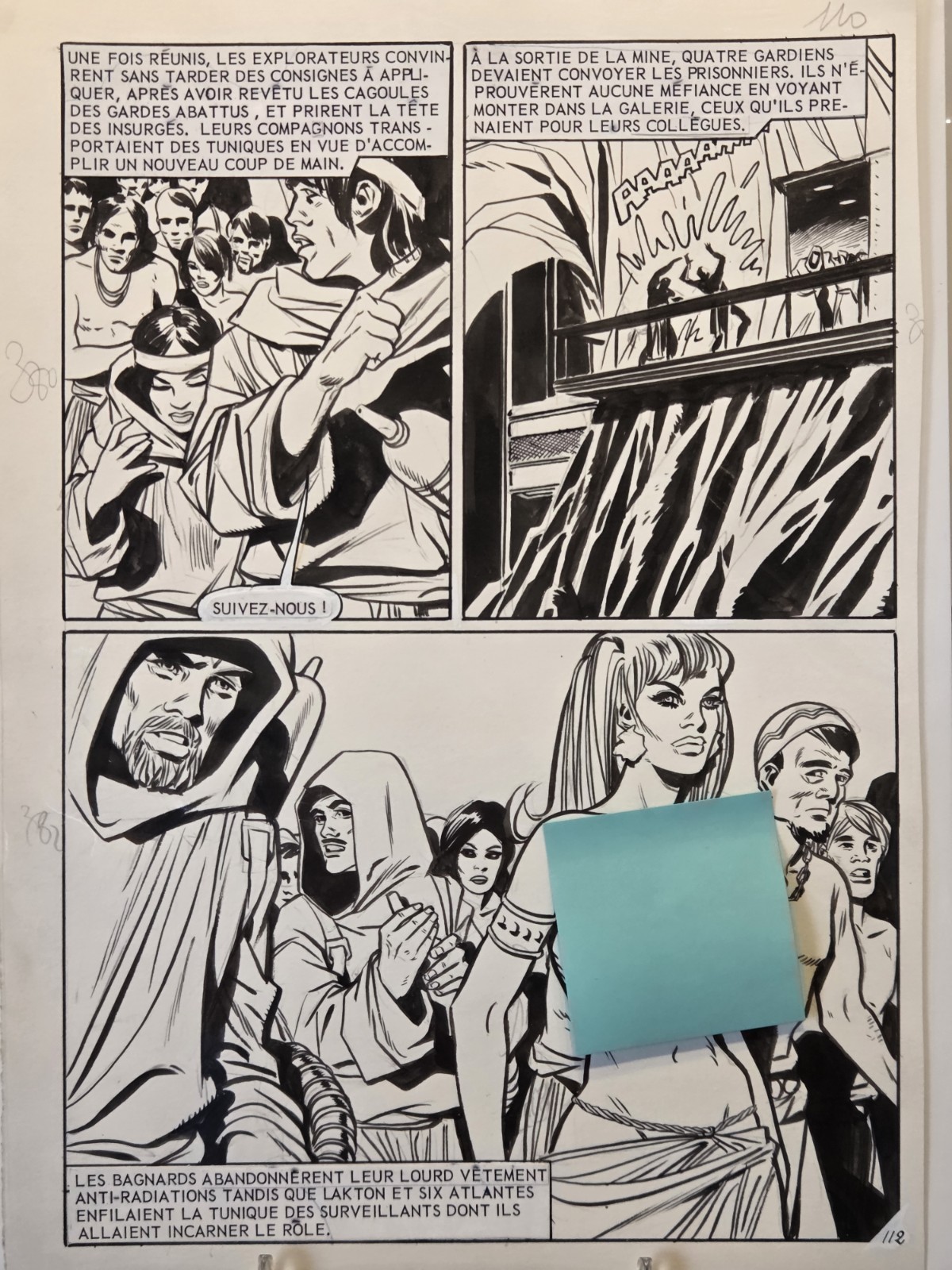 Original Comic Art 🎨 ✨️ 1975 published French The Forgotten World Erotica Original Comic Art 🎨 ✨️ 1975 published French The Forgotten World Erotica