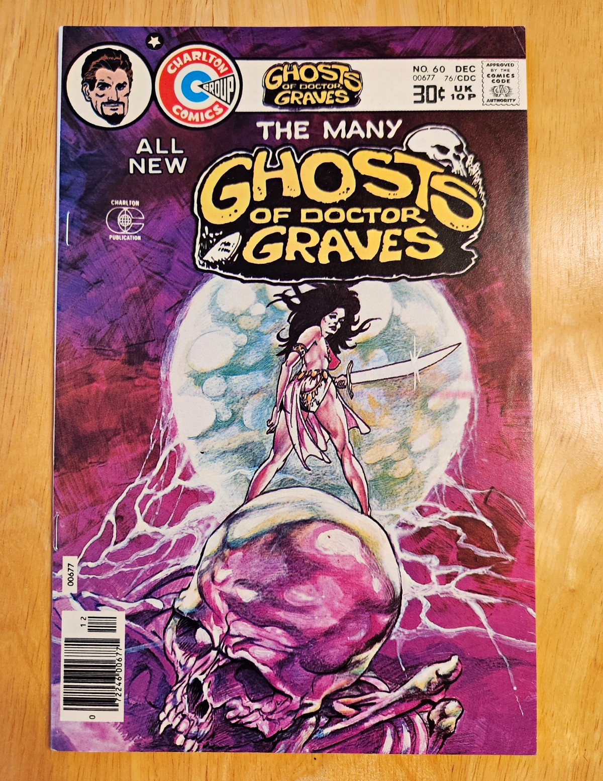 Charlton Comics The Many Ghosts of Doctor Graves #60 Higher grade