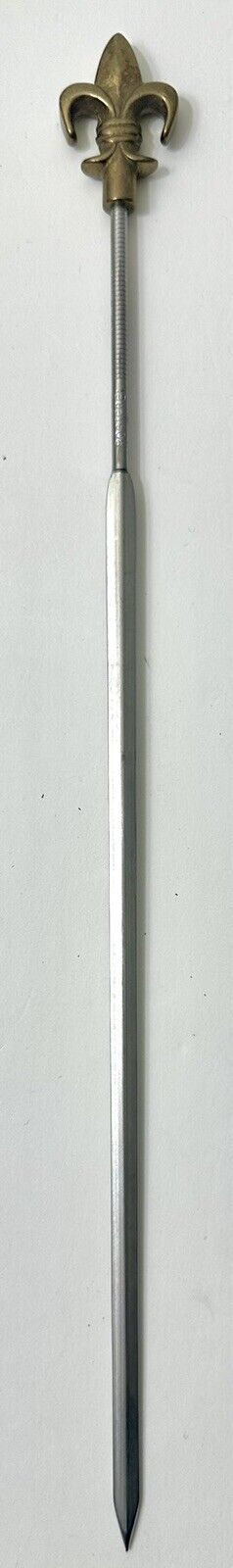 Vintage Rostfrei Miniature Brass Silver Metal Sword Letter Opener Germany