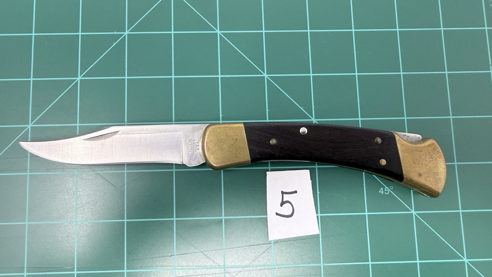 Vintage 1991 Buck 110 Folding Hunter Knife USA
