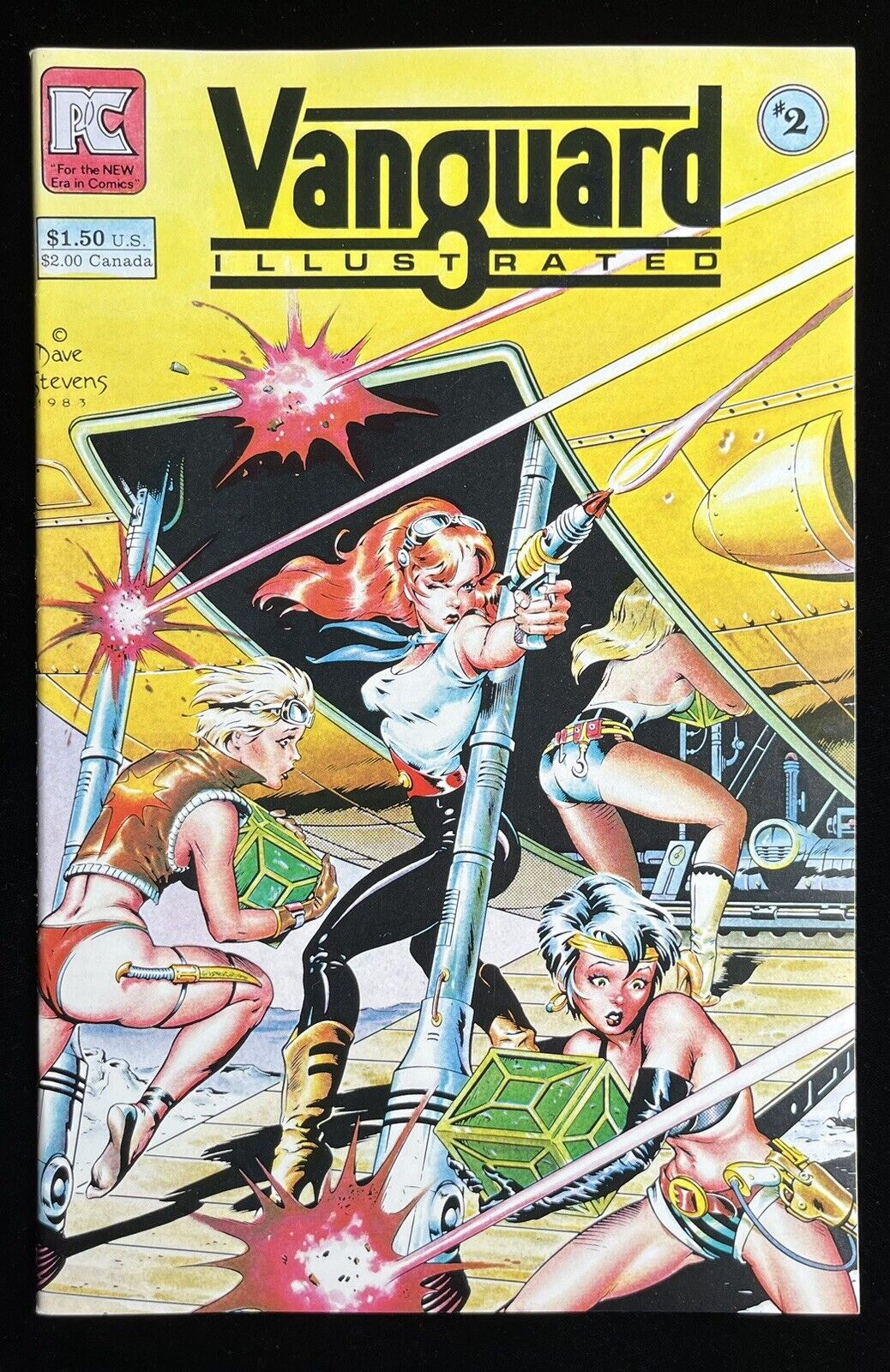 Vanguard Illustrated #2 (1983) Dave Stevens Cover Art NM (9.4) Condition