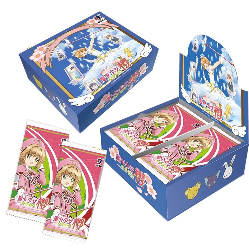 KB Card Captor Sakura Anime Collection Trading Cards Booster Box New Toy Gift