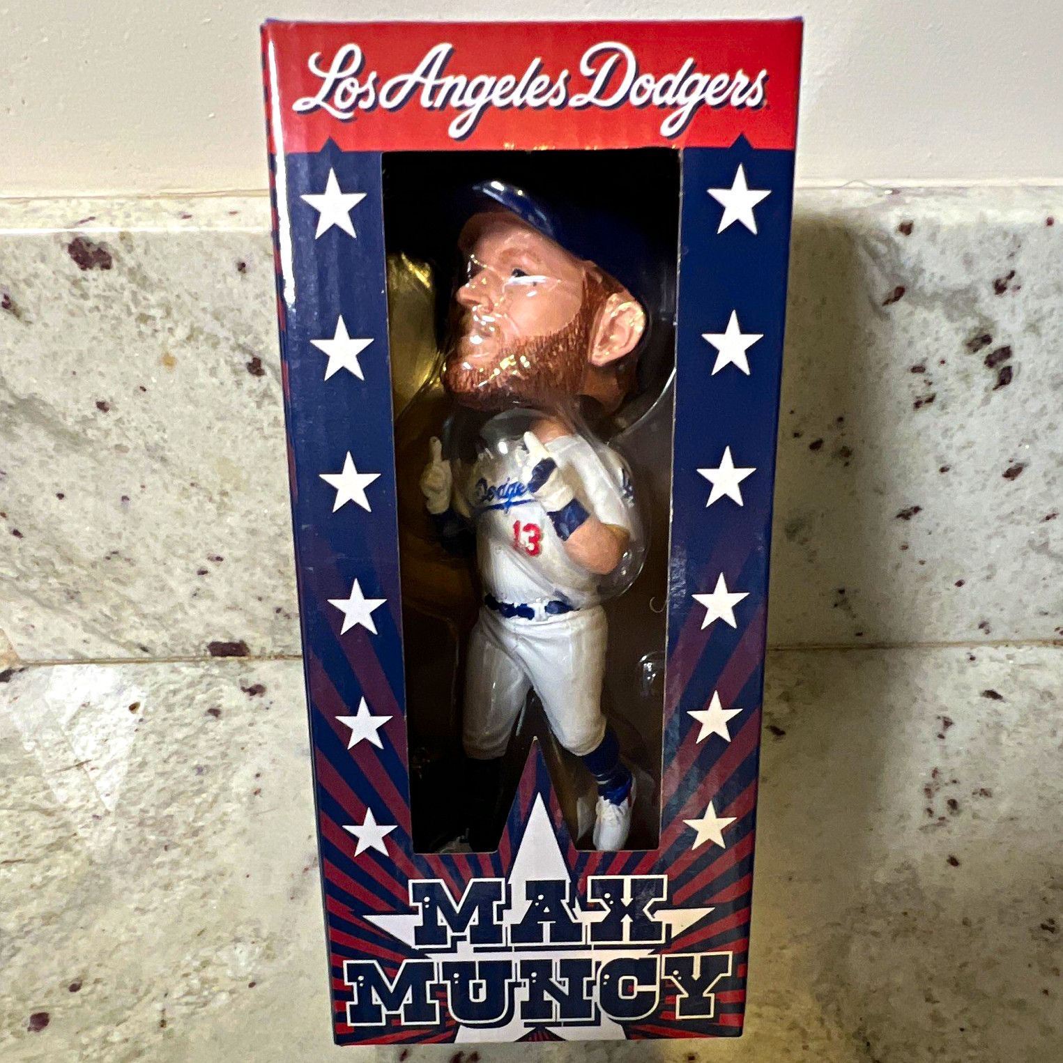 ⚾️🏆🧢 Los Angeles Dodgers Max Muncy #13 Bobblehead ⚾️🏆🧢