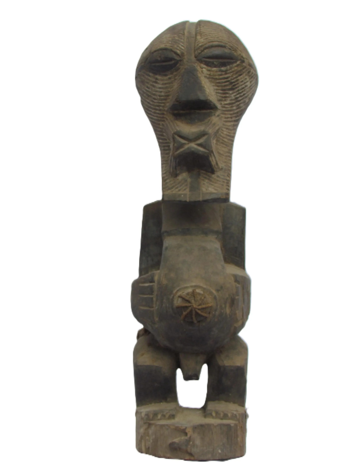 Songye Nkishi Power Figure | Congo Fetish Sculpture | African Tribal Art