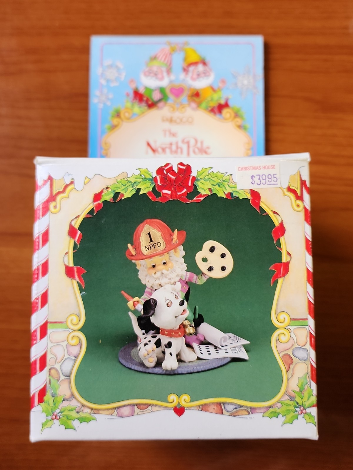 Enesco The North Pole Village Elf Spot & Smudgy 831328 Figurine Sandra Zimnicki
