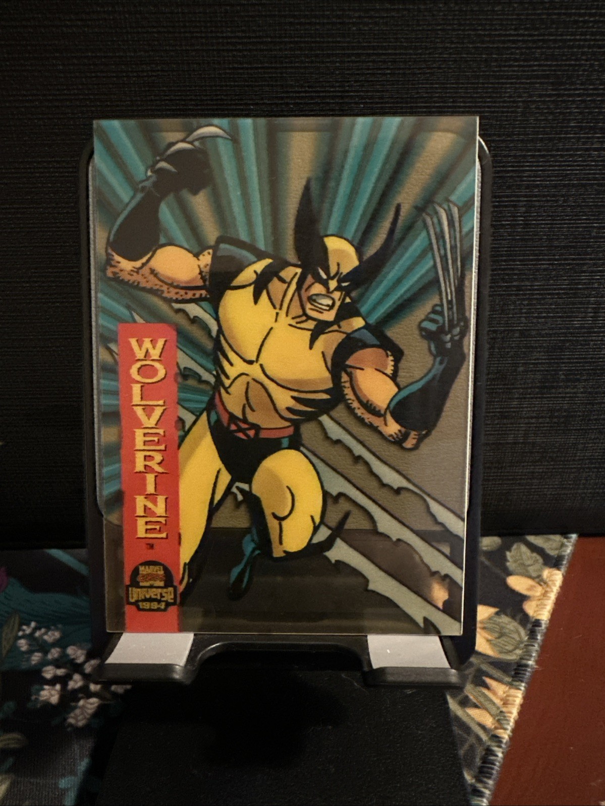 1994 Fleer Marvel Universe Wolverine Suspended Animation Acetate