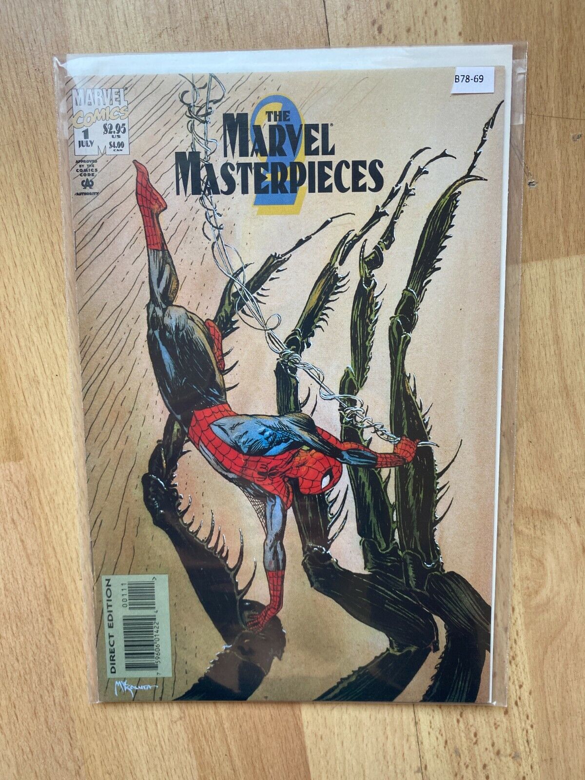 Marvel Masterpieces 2 Collection vol.2 #2 1994 Grade 9.2 Marvel Comic B78-69