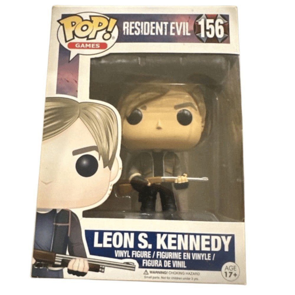 Funko Pop Games Resident Evil Leon S. Kennedy #156 Vinyl Figure in Box